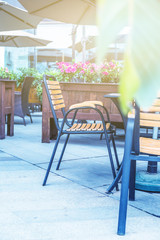 bench for relaxation