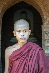 Myanmar monk