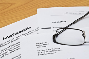 Arbeitszeugnis Bewerbung 