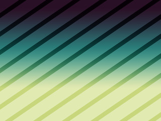 Obraz premium Line Stripes dark purple and green gradient color abstract Background