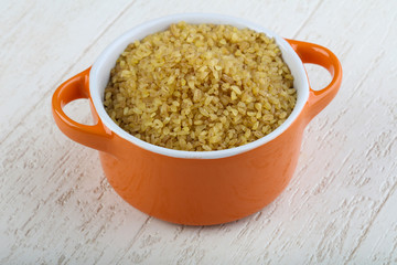Raw bulgur