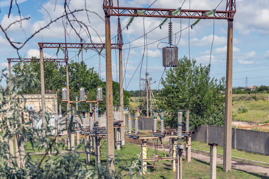 The high-voltage substation equipment outdated
