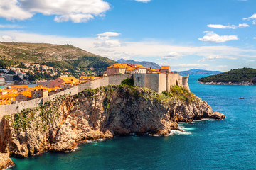 View of Old City Dubrovnik, Croatia