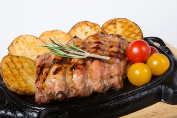 Fried pork ribs