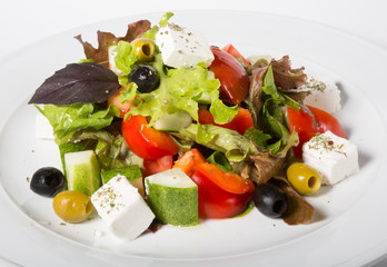 Fresh greek salad
