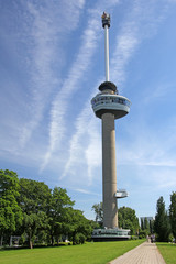 Obraz premium Euromast Tower, Rotterdam, Niederlande 