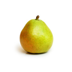 Anjou pear on a white background