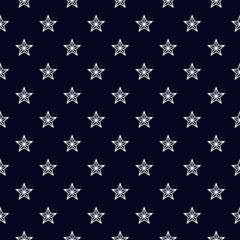 Seamless line art summer beach background