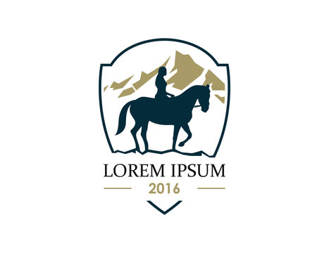 Icon for horse breeders and riding schools and equestrian team