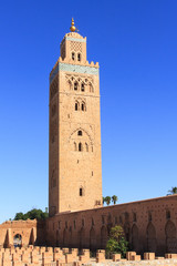 Fototapeta na wymiar Koutoubia Marrakech