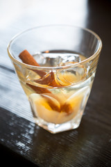 Cocktail drink on a table