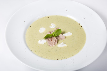 Creamy mushroom soup