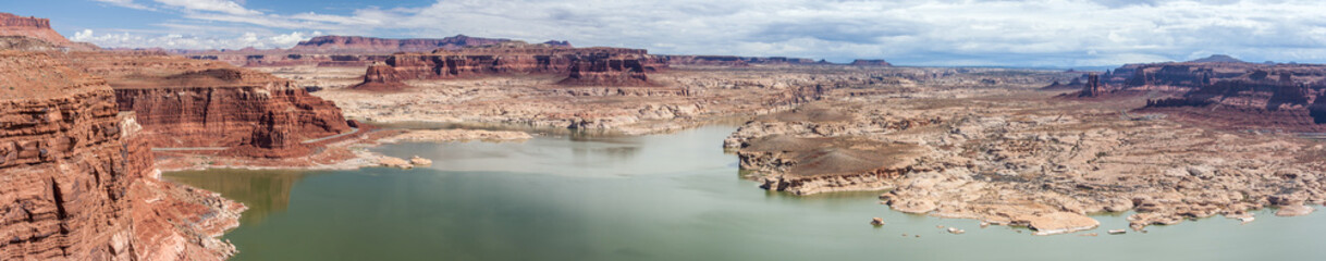 Hite Marina on Lake Powell and Colorado River in Glen Canyon National Recreation  Area