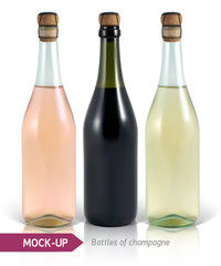 bottles of champagne