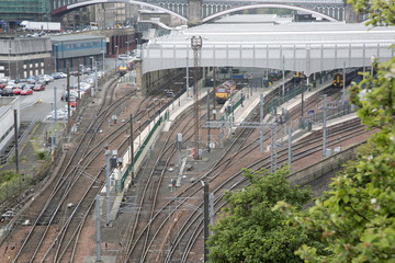 Waverley Train Station, Edinburgh