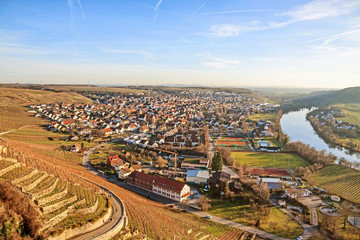 view over Hessigheim