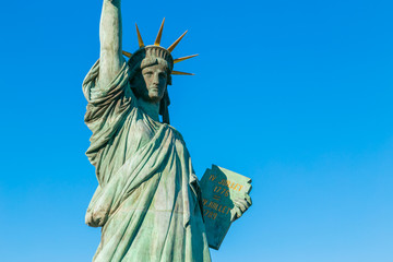 Fototapeta premium Statue of Liberty in Odaiba, Tokyo