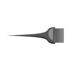 Cosmetic brush for hair coloring icon
