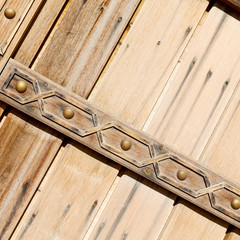 in oman old antique door texture and abstract background line