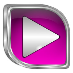 Play Button - 3D illustration