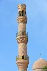 Minaret tower in Tabriz, Iran