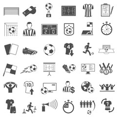 Soccer Icons Set - 113430817
