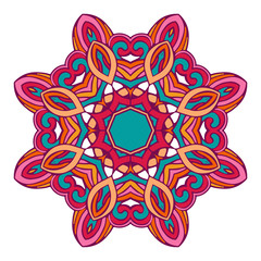 mandala ethnic round  ornament design