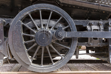 Railroad Steam Locomotive Wheel