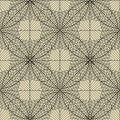 Engineering draft seamless pattern. Geometric vector wallpaper or website background.