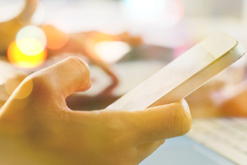 Communication technology, Using a Smart Phone background