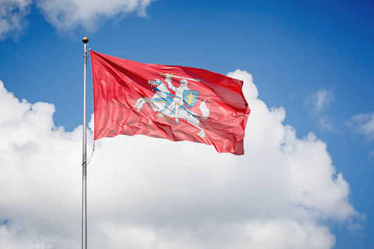 Historical state flag of Lithuania