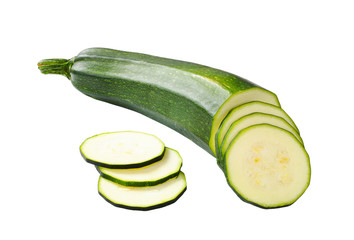 sliced fresh zucchini