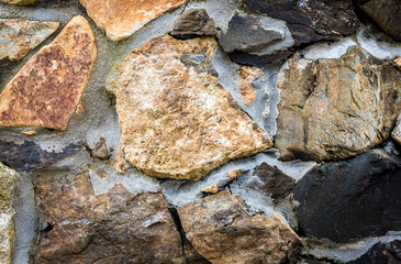 Authentic ancient Medieval stone wall texture