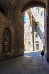 Perugia, an awesome medieval city, capital of Umbria region, central Italy
