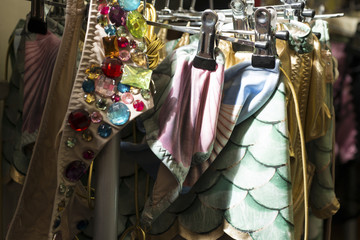 Assorted Women's Lingerie on Hangers