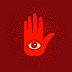 hand and eye