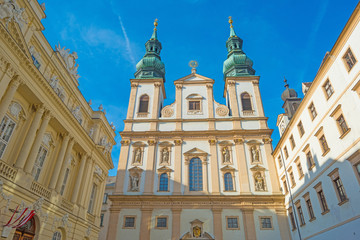 Fototapeta na wymiar Church in the City of Vienna
