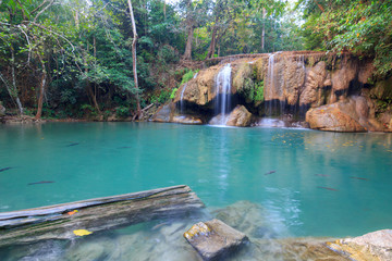 Erawan Waterfall in National Park