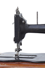 Antique sewing machine.