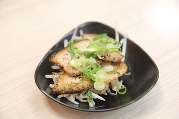 Japanese grilled pork , japanese food