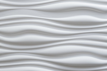 Abstract wave curve pattern on wall background