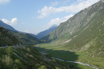 Fototapeta na wymiar col du saint gothard