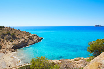 Fototapeta na wymiar Benidorm beach Alicante Mediterranean Spain