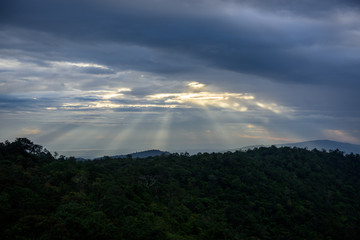 Obraz premium Light from the sky