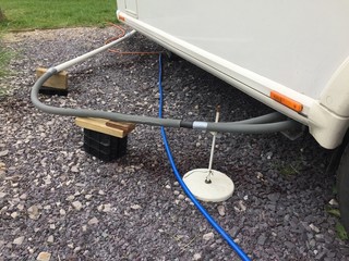 Touring Caravan Drainage Pipes