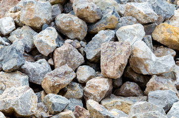 grey stone on the ground texture background