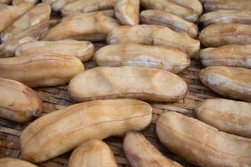 Banana preserved by sundry method,Dried Bananas.