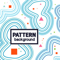 pattern vector geometric background with place for text. Abstrac