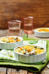 Chicken Spinach Cauliflower casserole