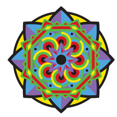 Mandala or circular pattern